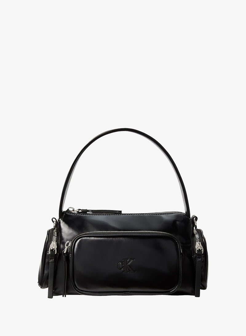 CALVIN KLEIN Pocket Nylon Flap  Bag - Image 1
